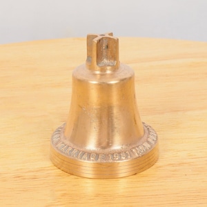 Bell || Vintage solid brass || Marriage 1981 HRH Prince of wales & Lady Diana