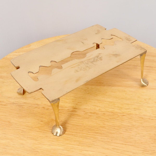 Brass Razor Stand - Etsy