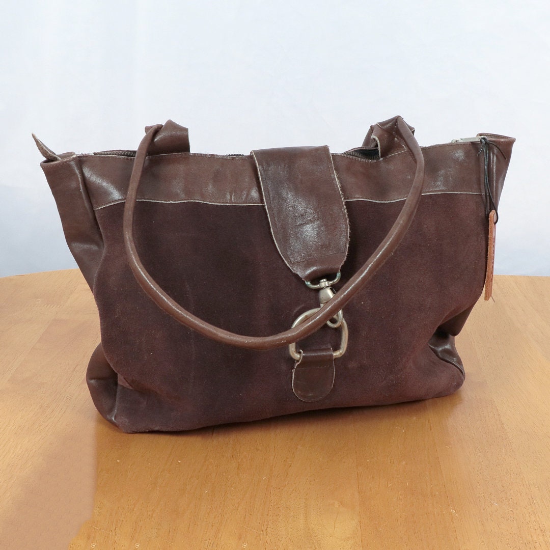Bag Vintage Real Leather Bradley s Shropshire England Etsy UK