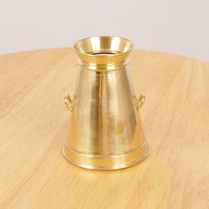 Banco de Poupança Barrel Design || Latão Sólido Vintage