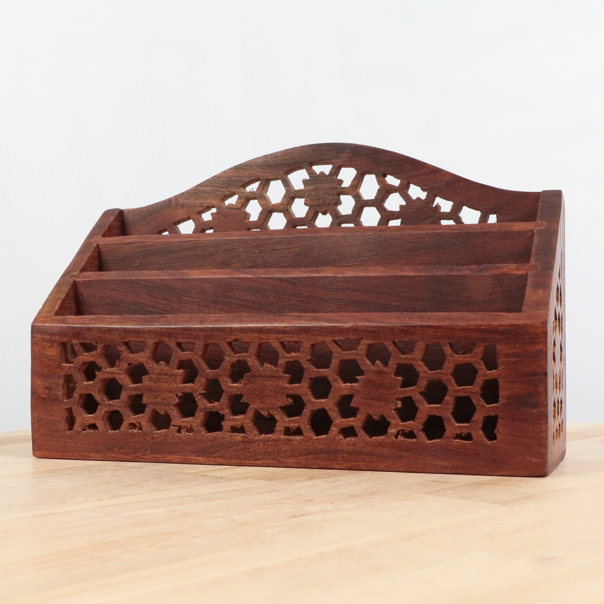 Envelope Rack Stand Letter Holder / Envelope Rack / Paper Holder / Stationary / Table ...