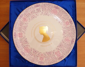 Anniversary of The Coronation of Her Majesty Queen Elizabeth || The Birmingham Mint Bone China Coalport || Victoria crowned 28 June 1838