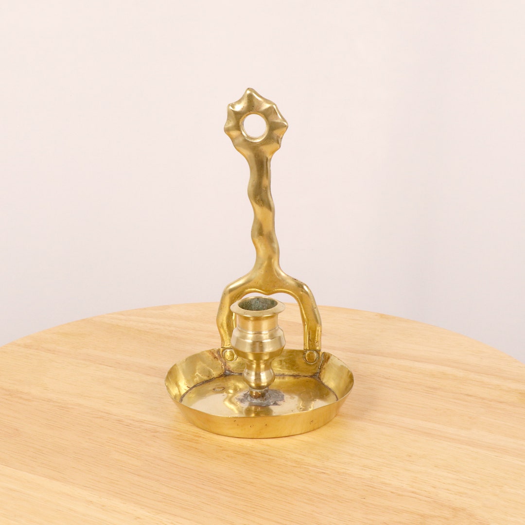 Handmade Candle Holder/ Candlestick Holder With Plate and Etsy