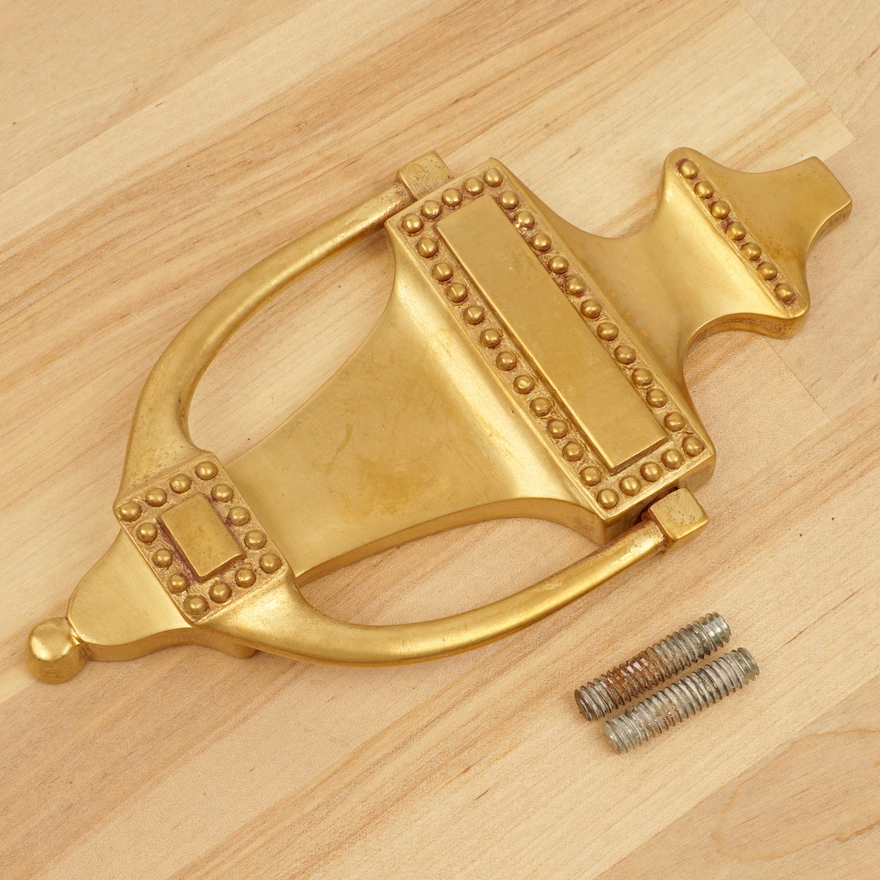 Door Knocker || Simple Design || Vintage Solid Brass || Screws Are ...
