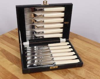 Vintage Cooper Ludlam Dubarry Silver Plated Cutlery Set: 72-piece