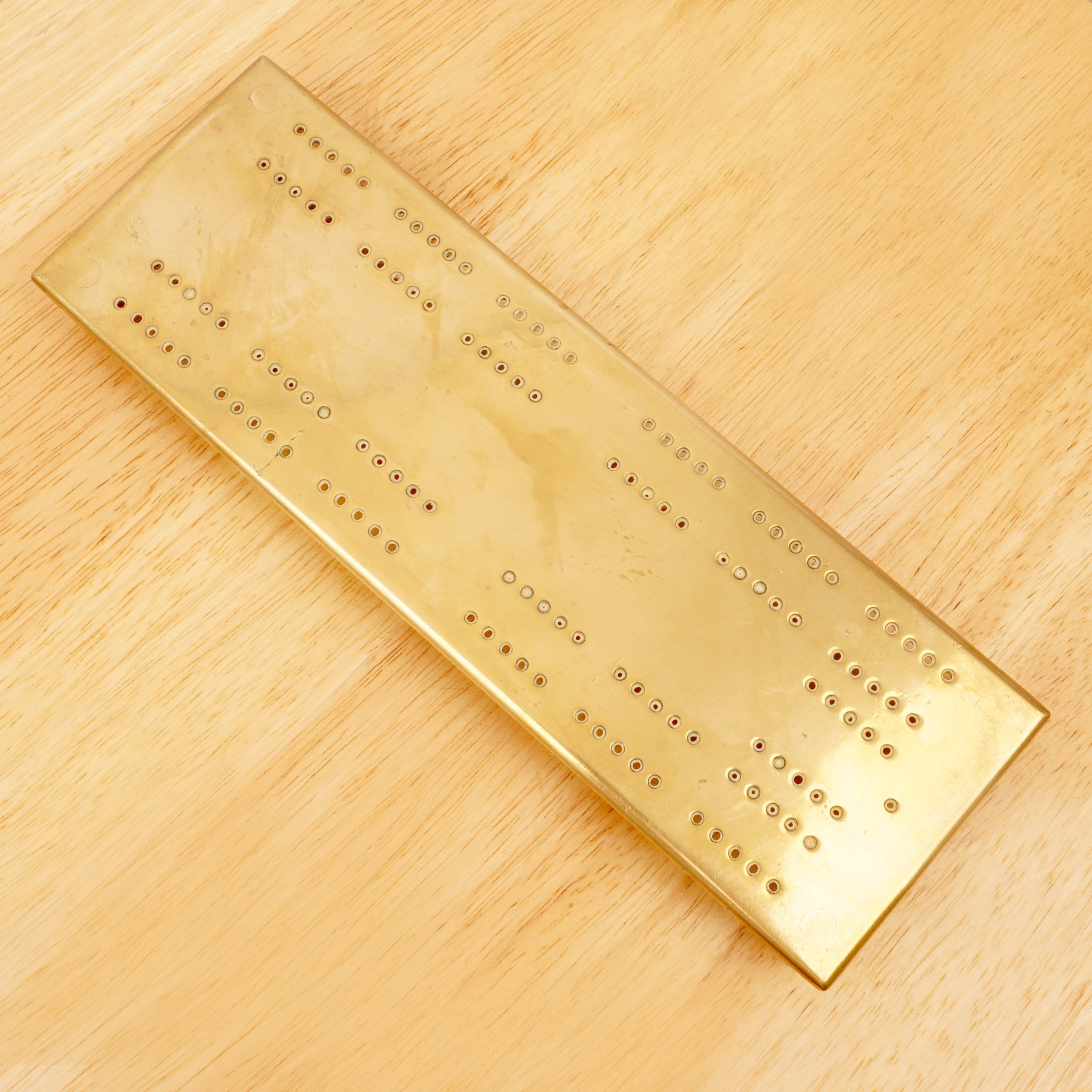 X1Cribbage board Vintage Game Point Counter Heavy Solid Etsy