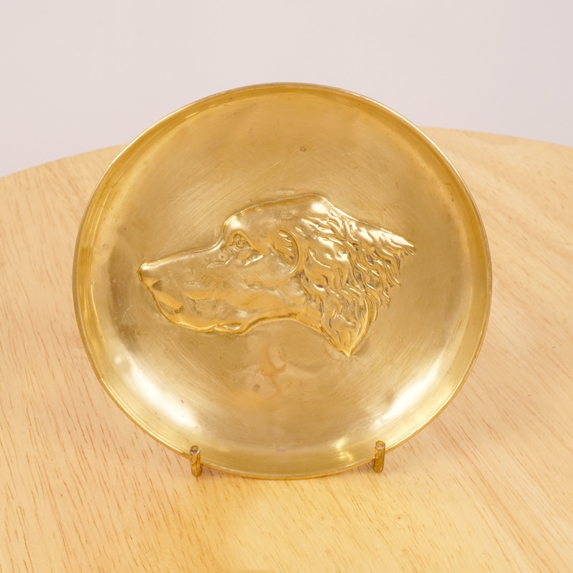 Brass Dog Dish Etsy Canada