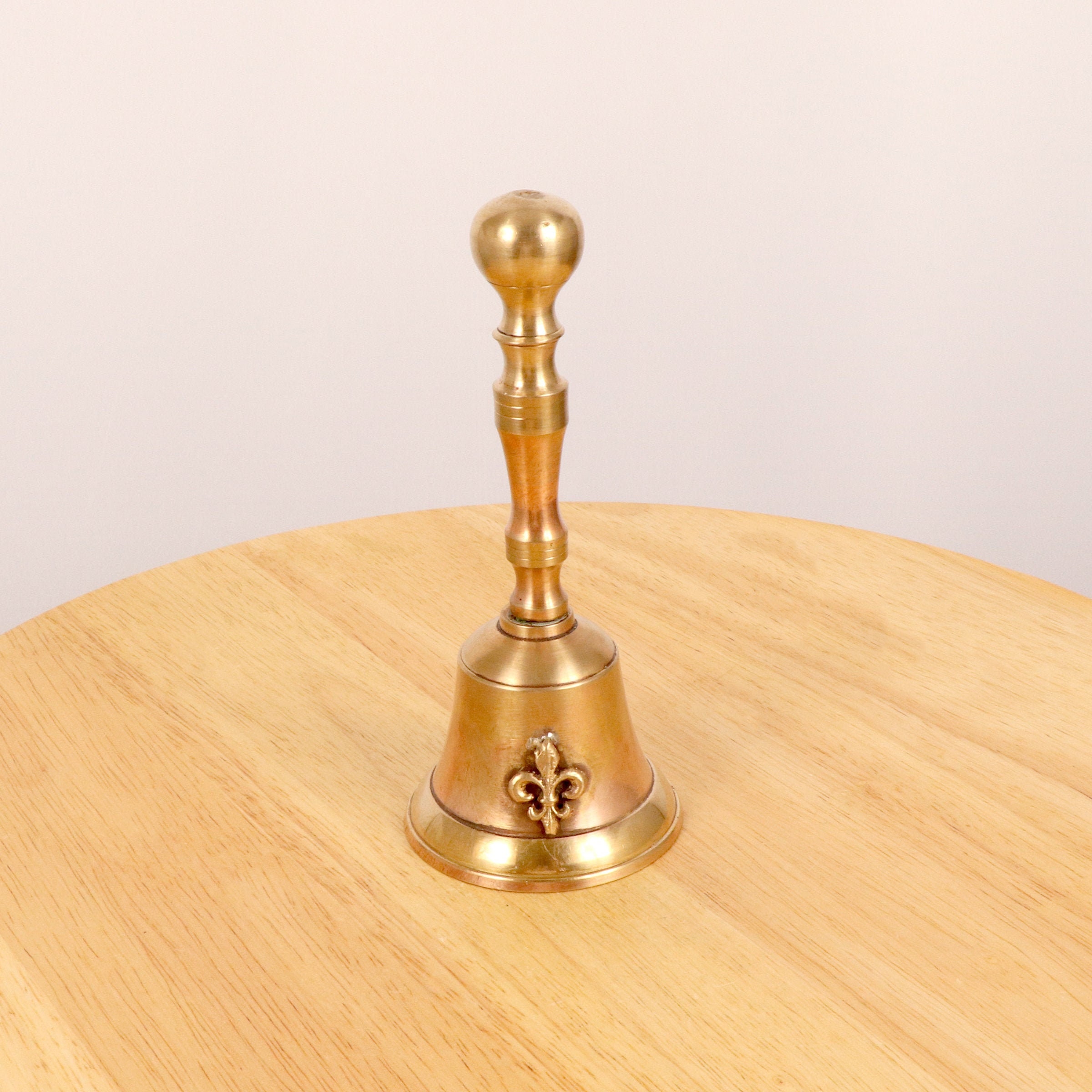 Decorative Desk Bell / Hand Bell Mini Fleurdelis Design Etsy Canada