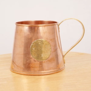 Jug / pitcher || Vintage copper and brass || ALE 2