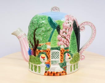 Vintage Annie Rowe Collectable Tea Pot - Etsy