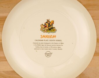 1978 Calendar Porcelain Decorative Plate by Wedgwood England