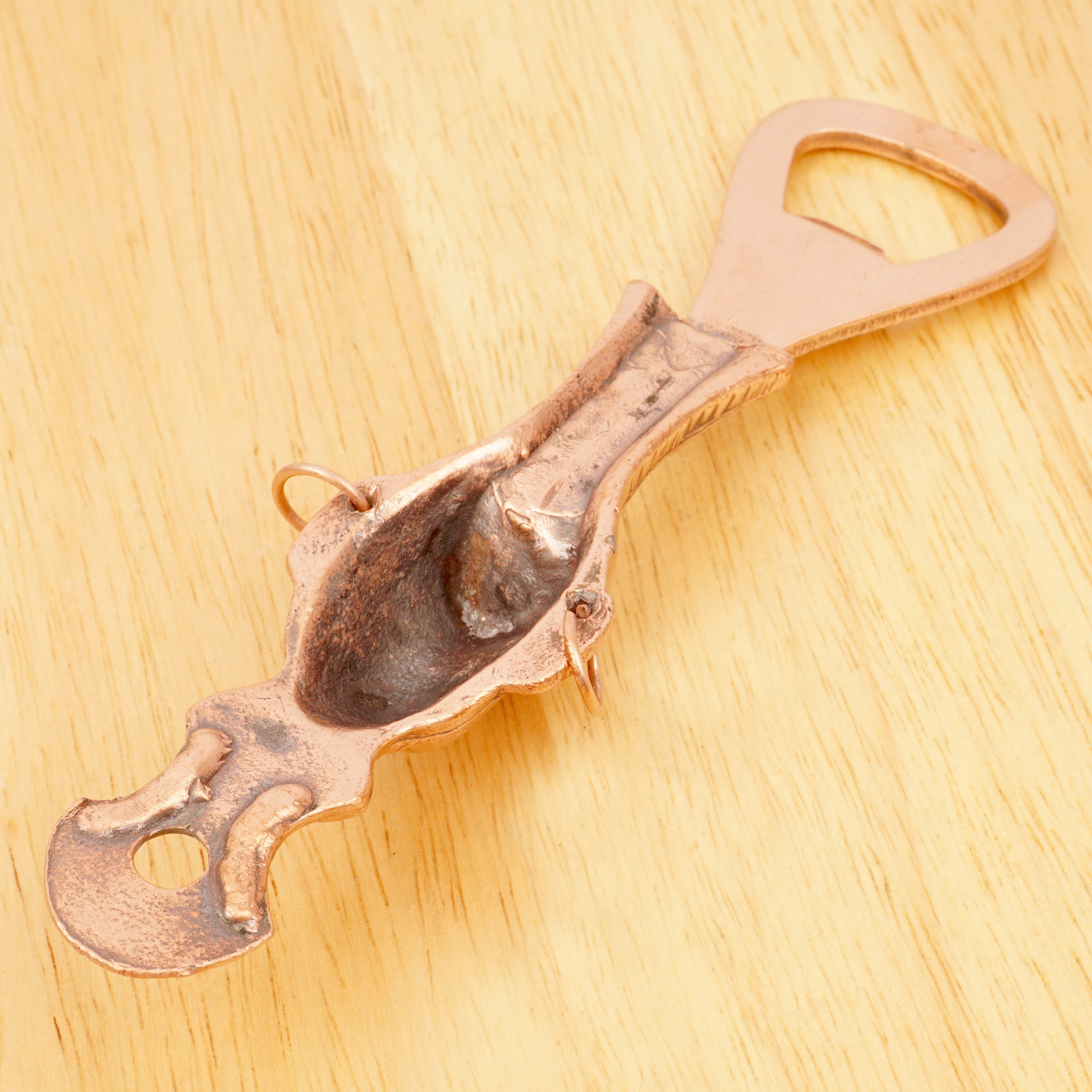 Bottle opener Vintage copper African portrait design Etsy