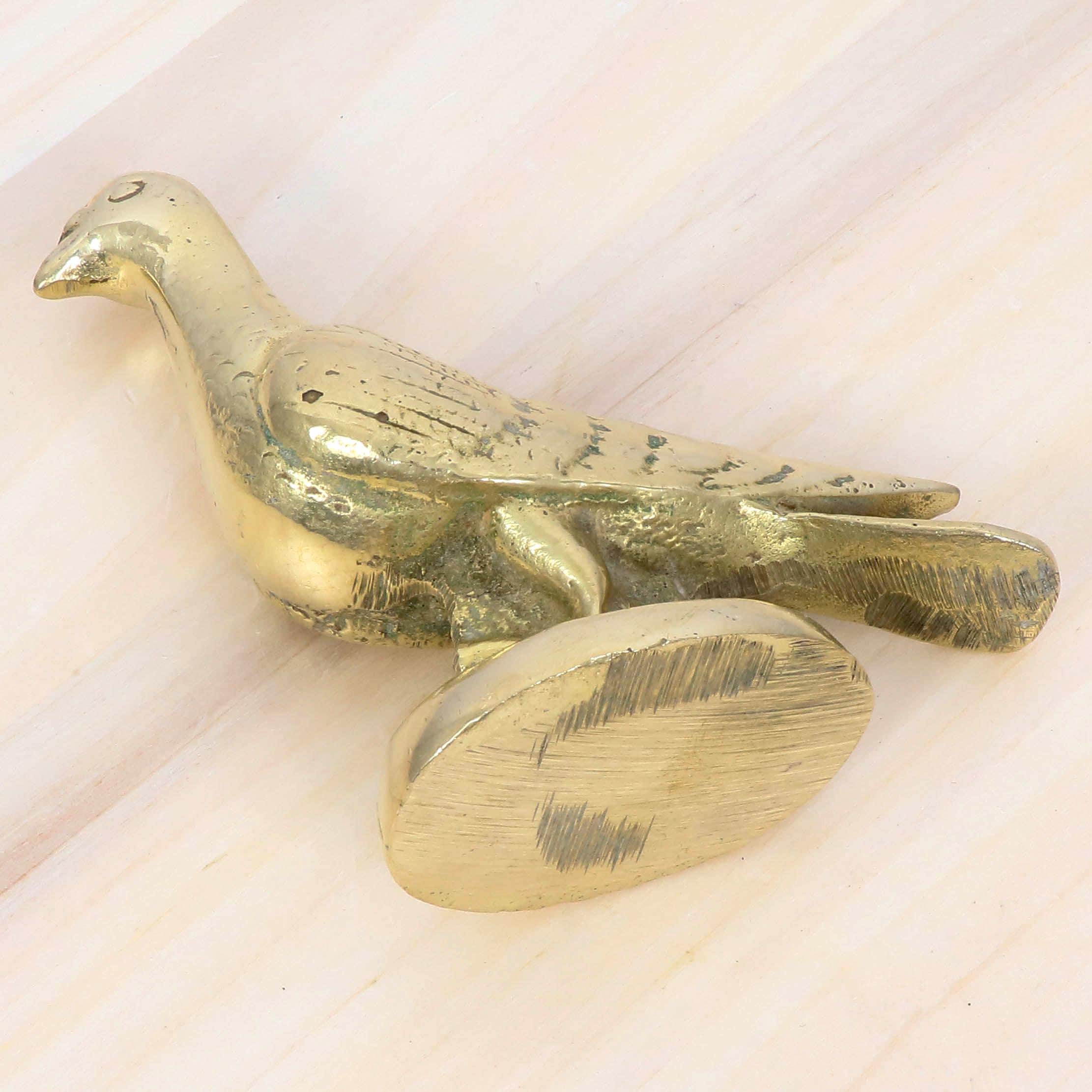 15000 真鍮製鳩 オブジェ