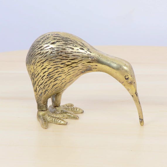 アンティーク ニュージーランド キウイ キーウィ 鳥 立体画 彫刻