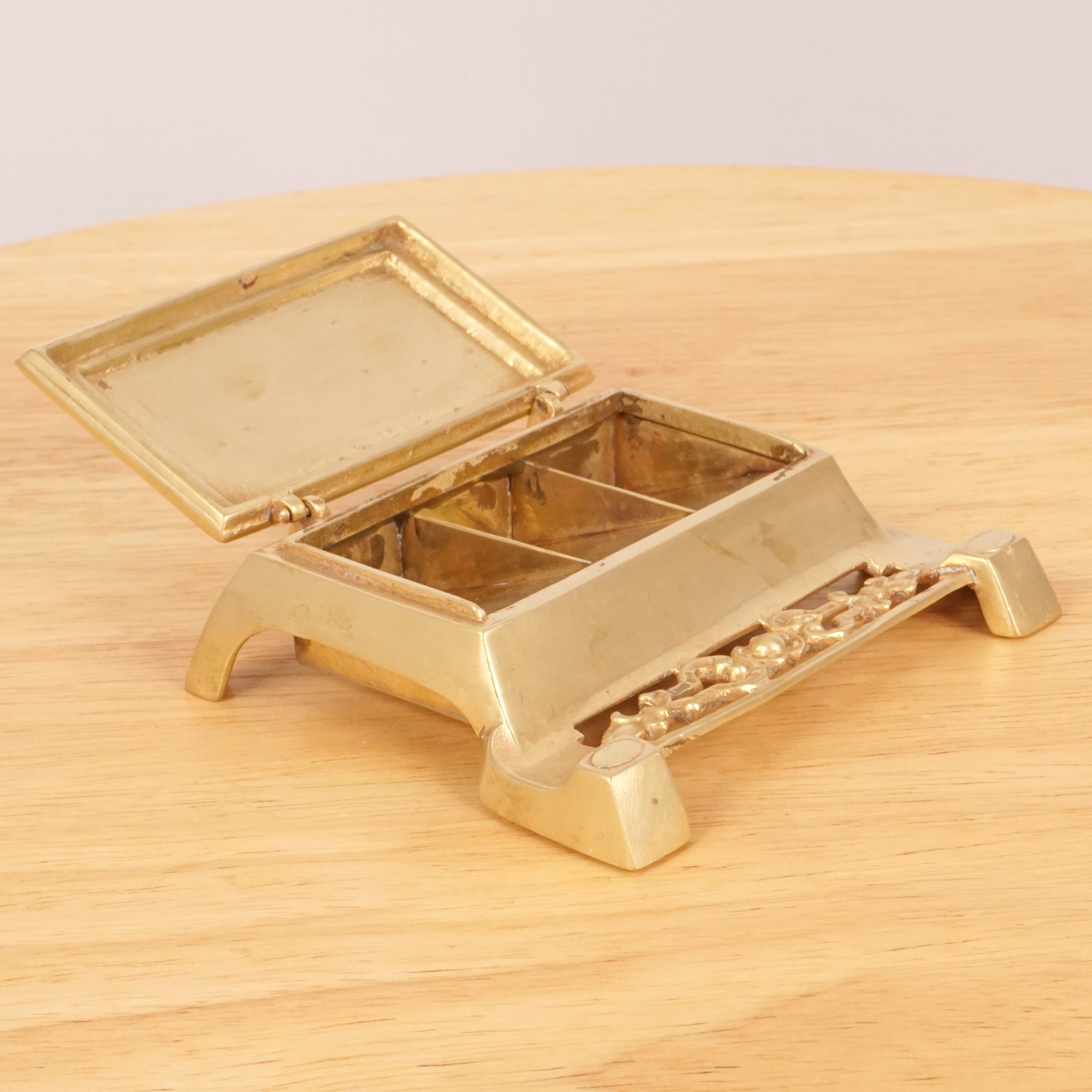 Vintage Postage Stamp Holder With Pen Holder / Decorative Etsy UK