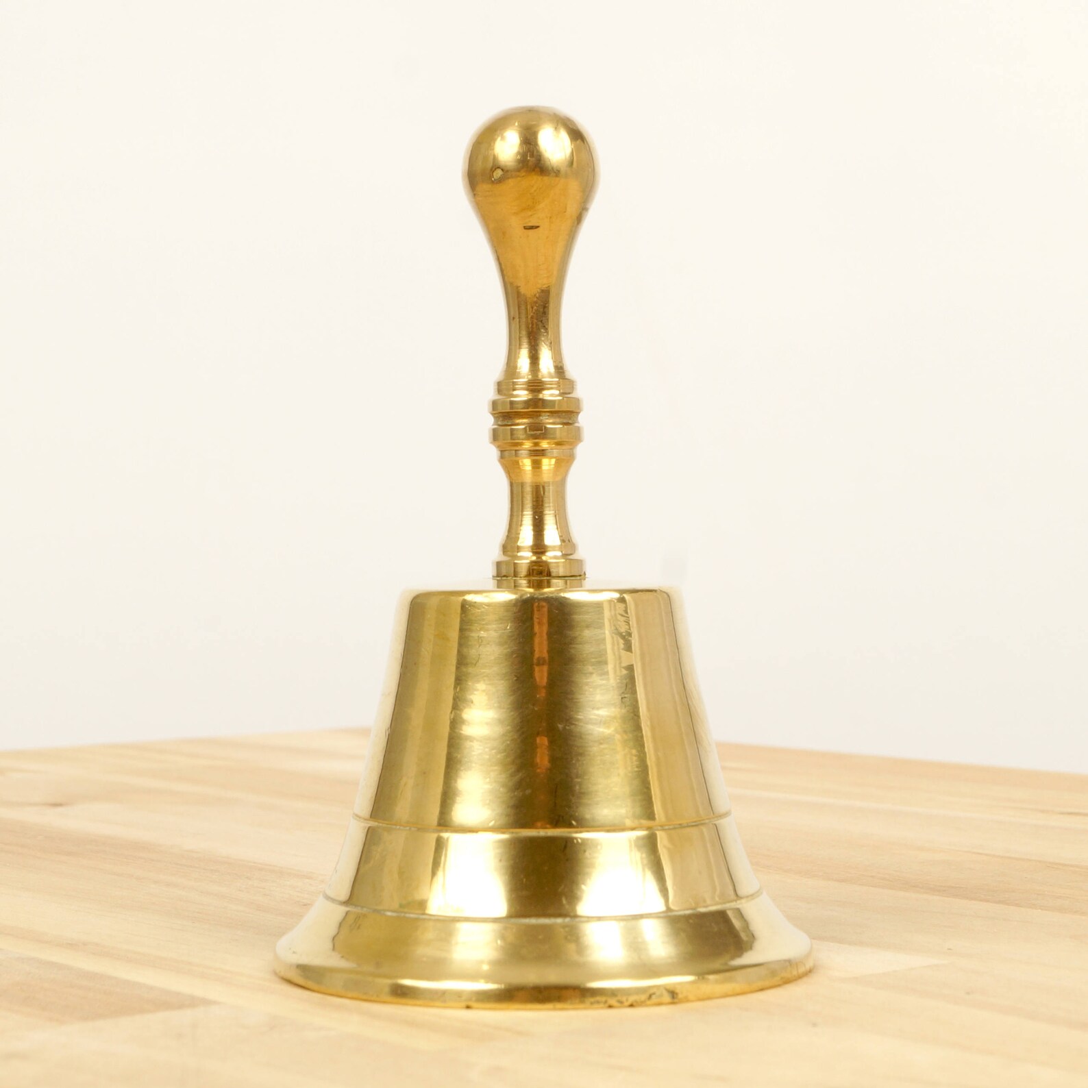 Vintage Solid Brass Bell Simple Design Solid Brass Bell / Etsy