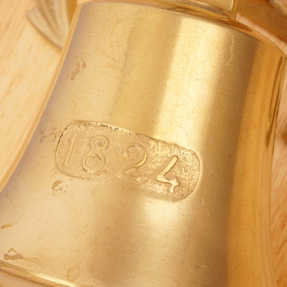 ブーダン　真鍮　大型鈴　台付 ブーダン 真鍮 大型鈴 台付