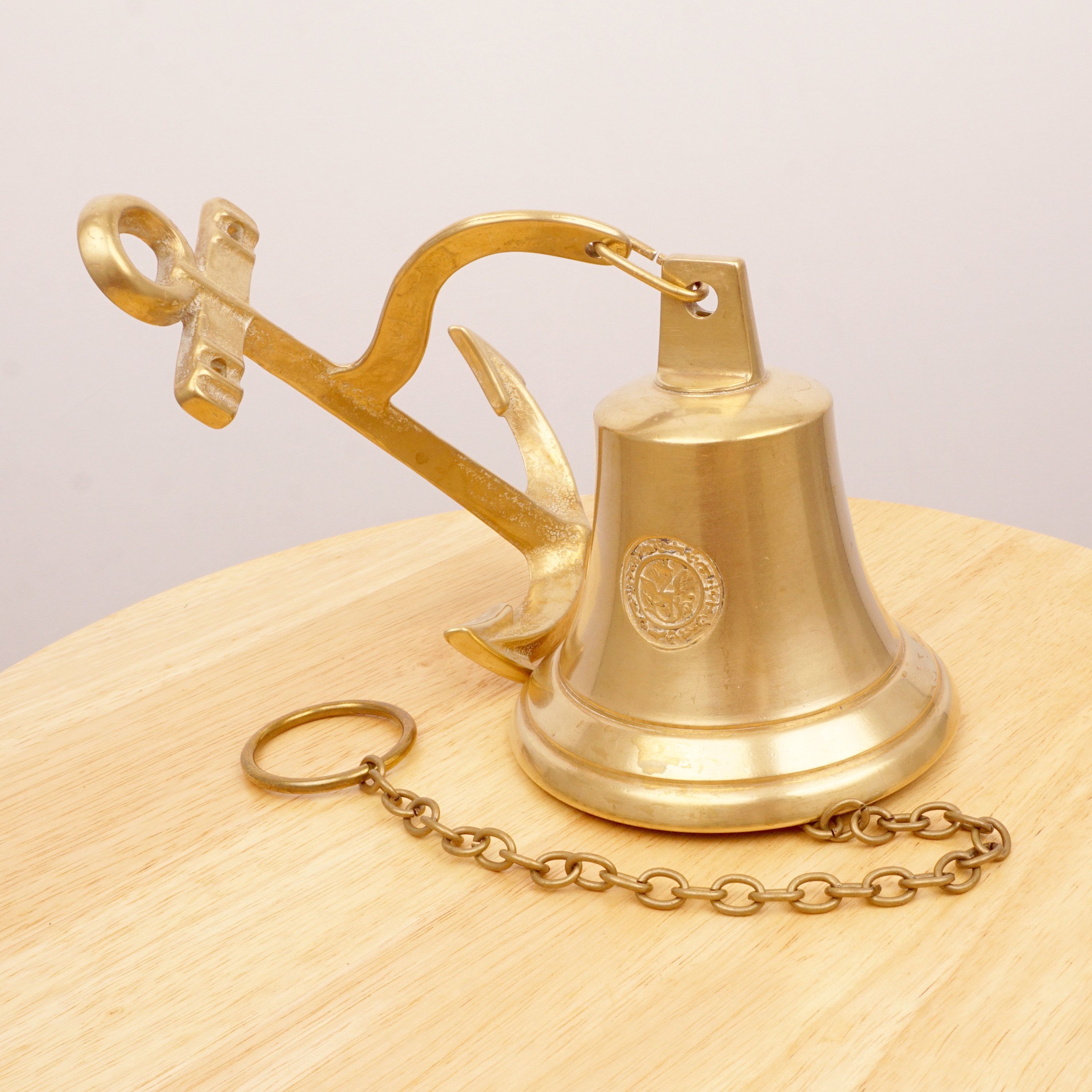 Ship Fog Bell / Ship Bell 1824 Vintage Solid Brass Etsy