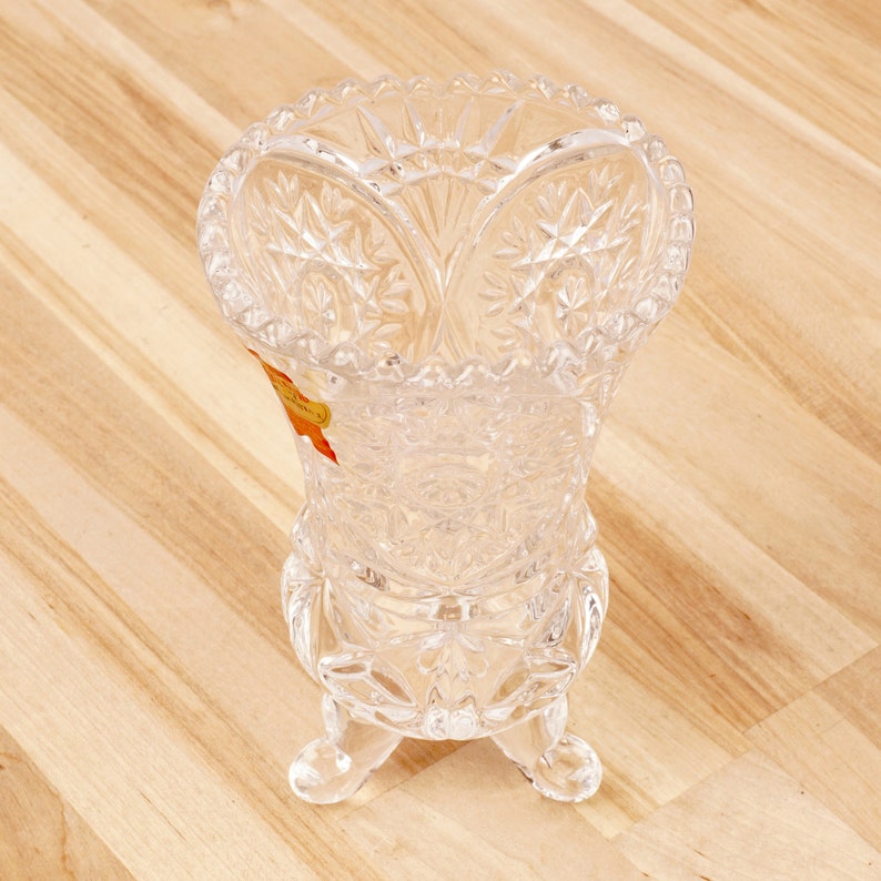 Anna Hutte Bleikristall Lead Crystal vase 24PbO Handmade Etsy