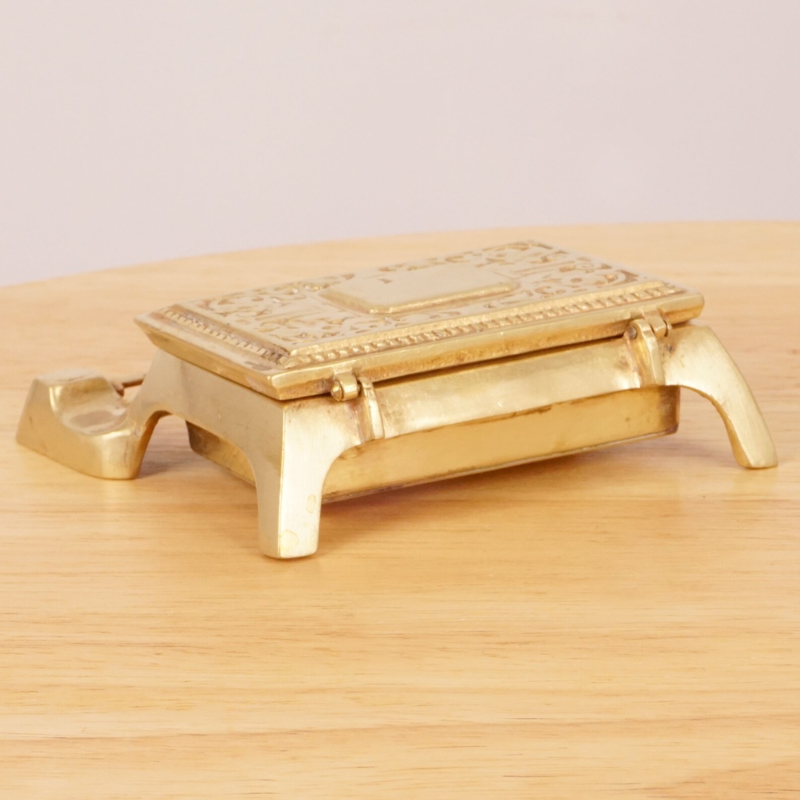 Vintage Postage Stamp Holder With Pen Holder / Decorative Etsy UK