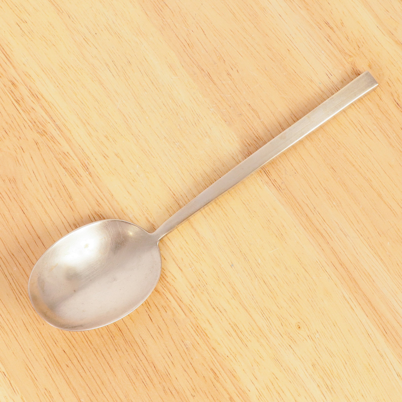 Desert Spoon / tablespoon Vintage solid brass spoon Etsy