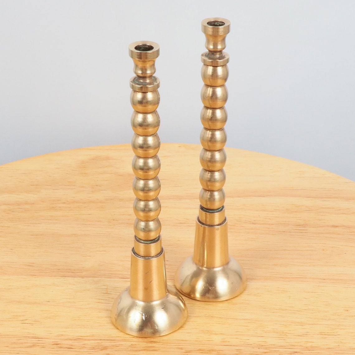 Candle Holders / Candlestick holders Set of two Vintage Etsy