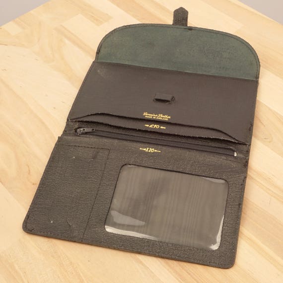 Black genuine real leather wallet || Genuine Leat… - image 4