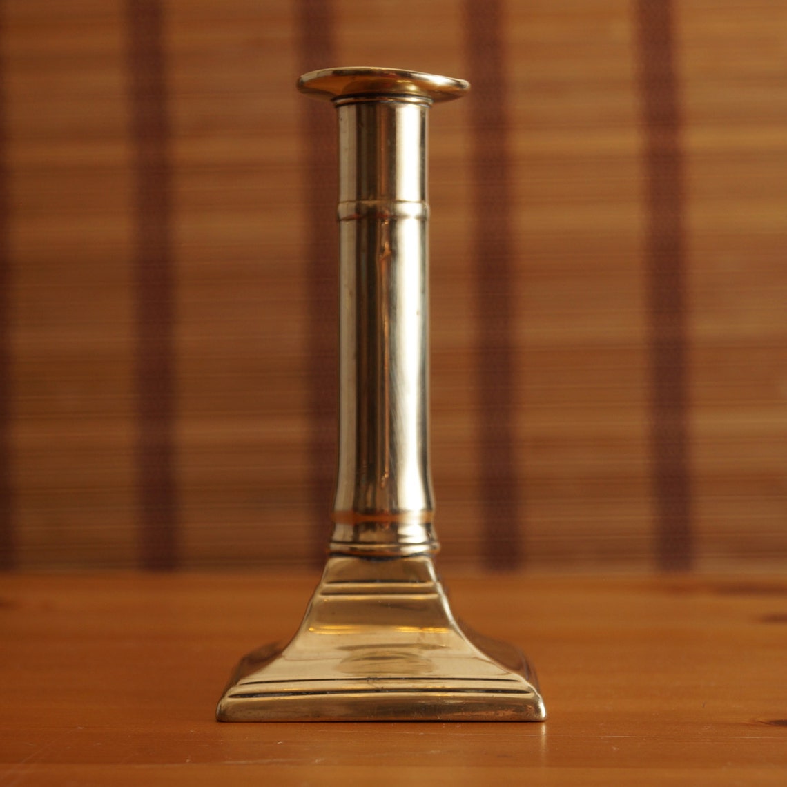 Vintage Push up Candle Holder / Candle Stick Solid Brass Etsy