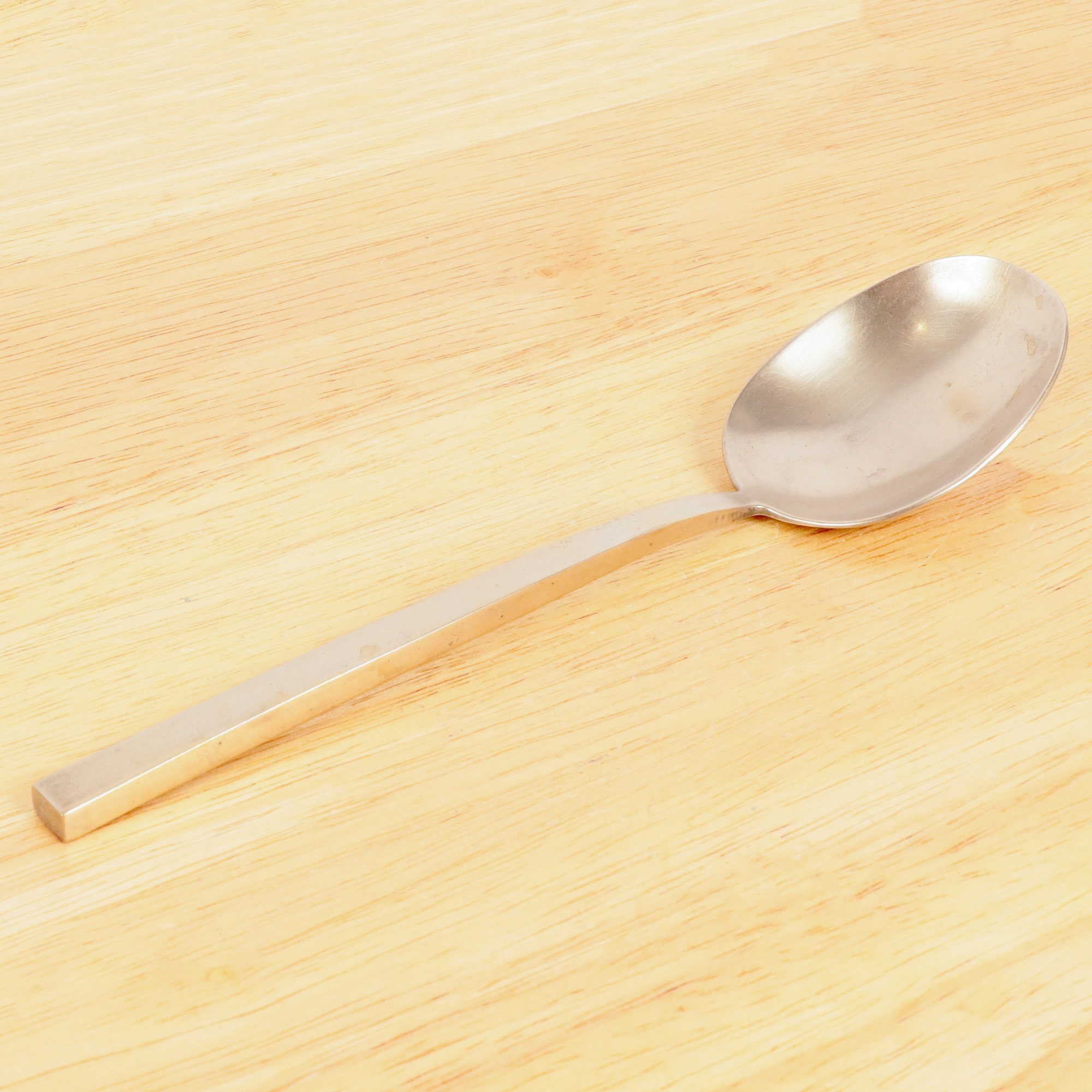 Desert Spoon / tablespoon Vintage solid brass spoon Etsy