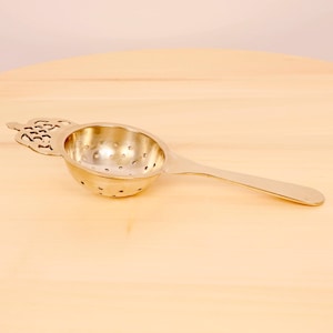 Tea Strainer || Vintage solid silver plated