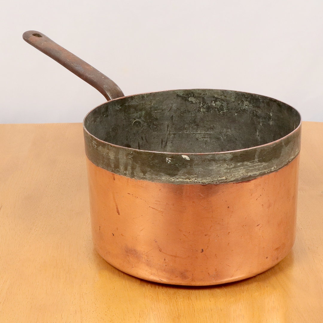 Boiler Pan / Frying Pan / Boiling Pot / Boiler Pot Vintage Solid