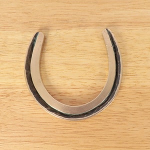 Horseshoe / wall hanging / decorative horse shoe || vintage solid brass || good luck