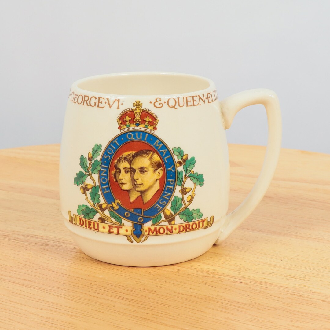 Royal Mug / Cup the Coronation of King George VI and Queen - Etsy UK