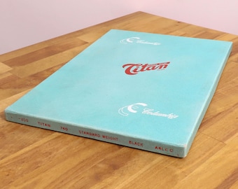 Vintage Columbia Titan Carbon Paper – NOS Black A4 Typewriter Sheets – Original Box – Made in England