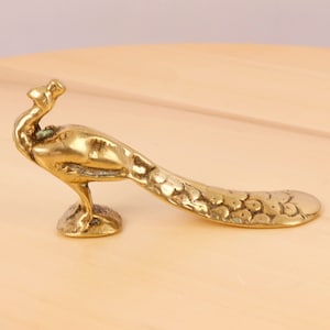 Peacock statue || Home decor || Bird statue || Vintage Solid Brass