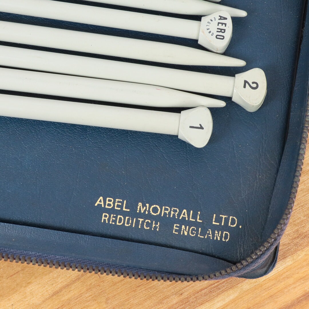 Aero 34 Vintage Knitting needles Abel morrall Ltd Redditch Etsy