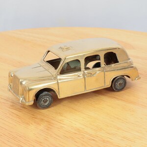 Car Model - Brass Cab Taxi model || Vintage Solid Brass || Taxi car