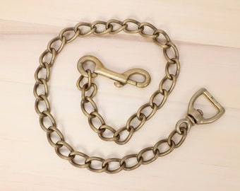 Messingkette / dicke Kette || Vintage Messing massiv