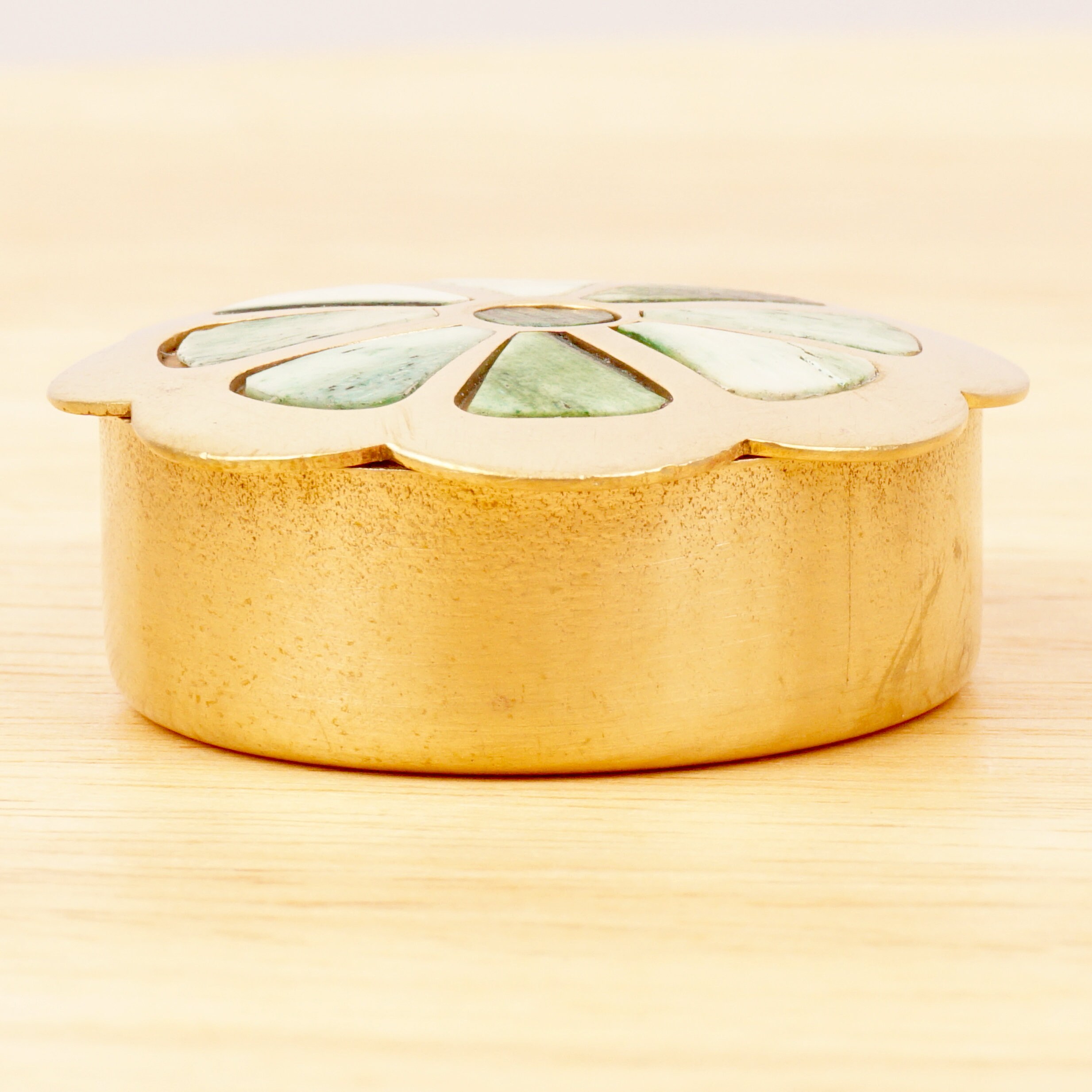Tiny Jewellery Box Lid With a Horn Ornaments Shaded in Etsy