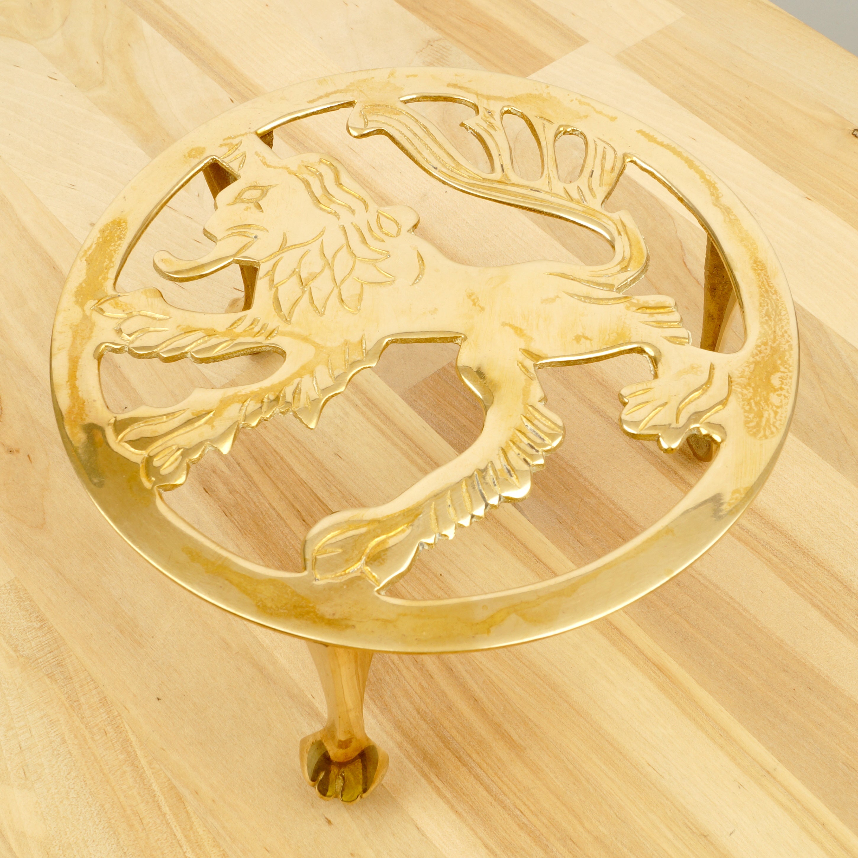 Kettle Stand / Tea Pot Stand / Plant Pot Stand Lion Design Etsy UK