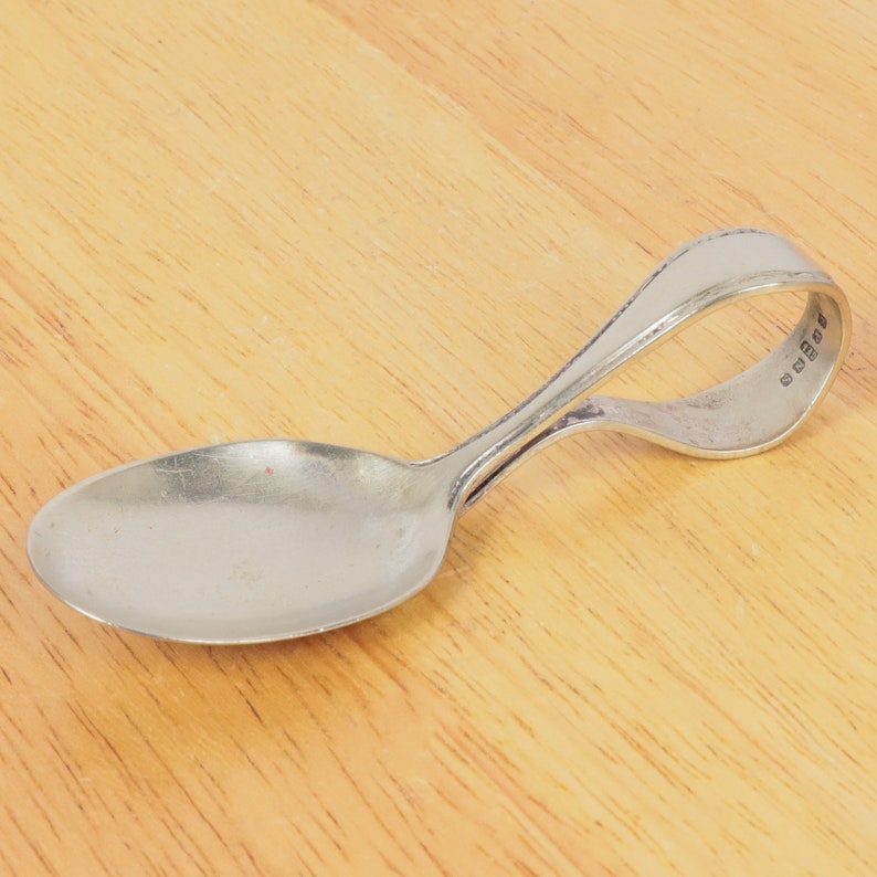 Baby Spoon England Silver Plated EPNS GEM Etsy