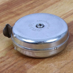 Vintage tape measure || 6ft. (72 inches) || Record || Made in England &quot;Rabone, London&quot; and &quot;j ra bone & sons | flexlet rule made in England&quot;