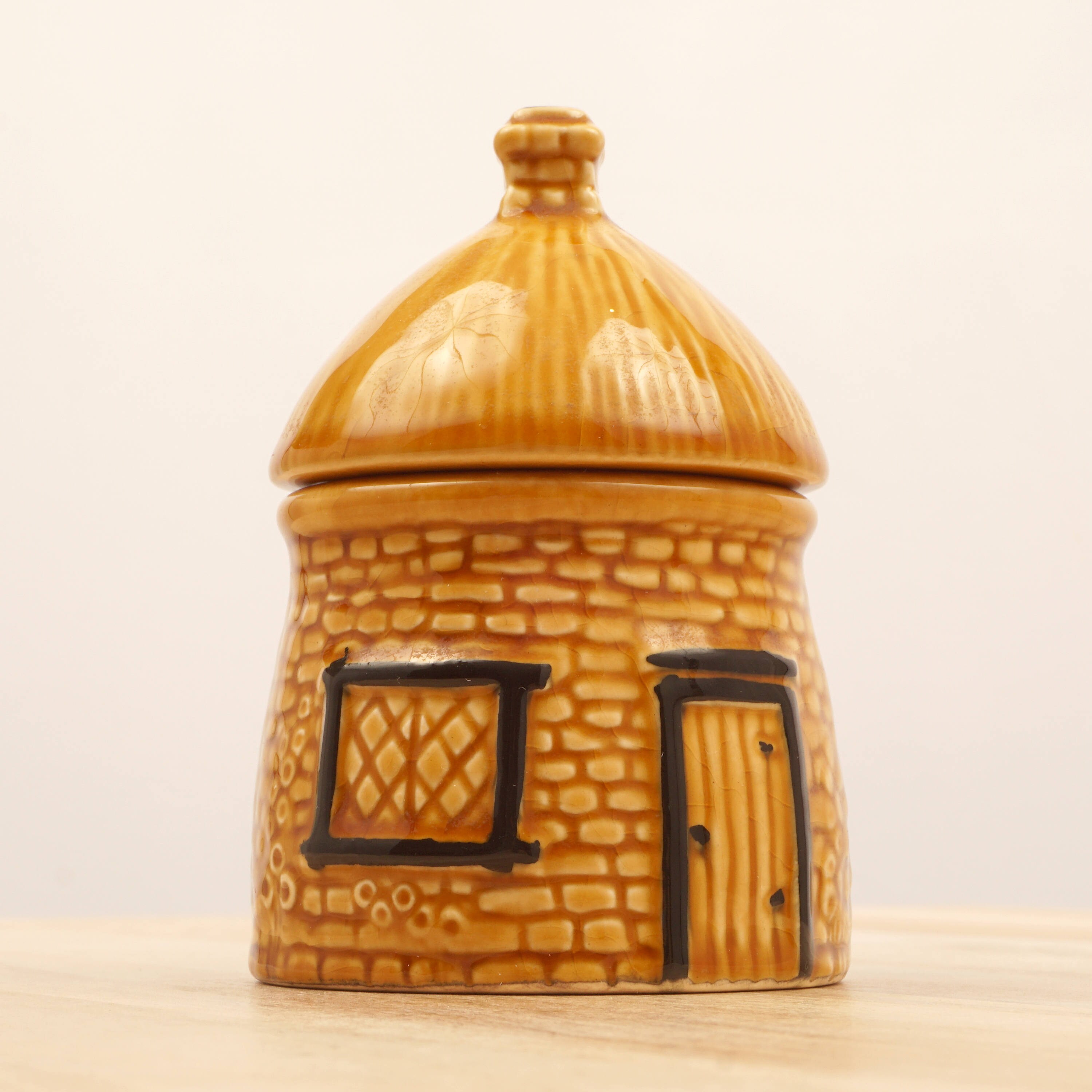 Ceramic Honey Pot / Jar / Canister House Design - Etsy UK