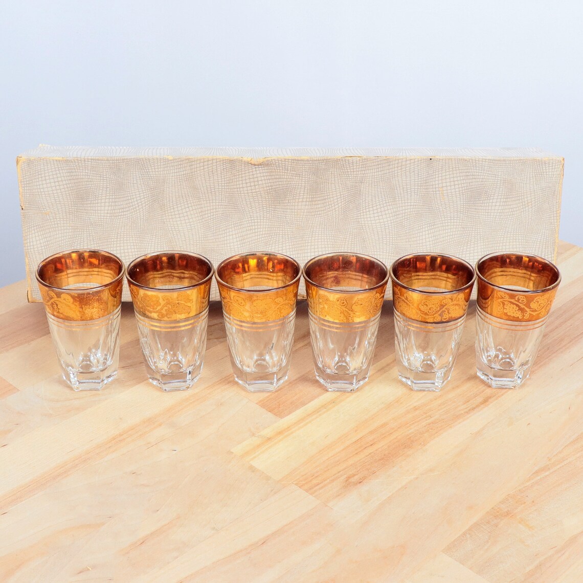 Set of 6 Shot Glasses / spirit glasses / schnapps glasses / Etsy
