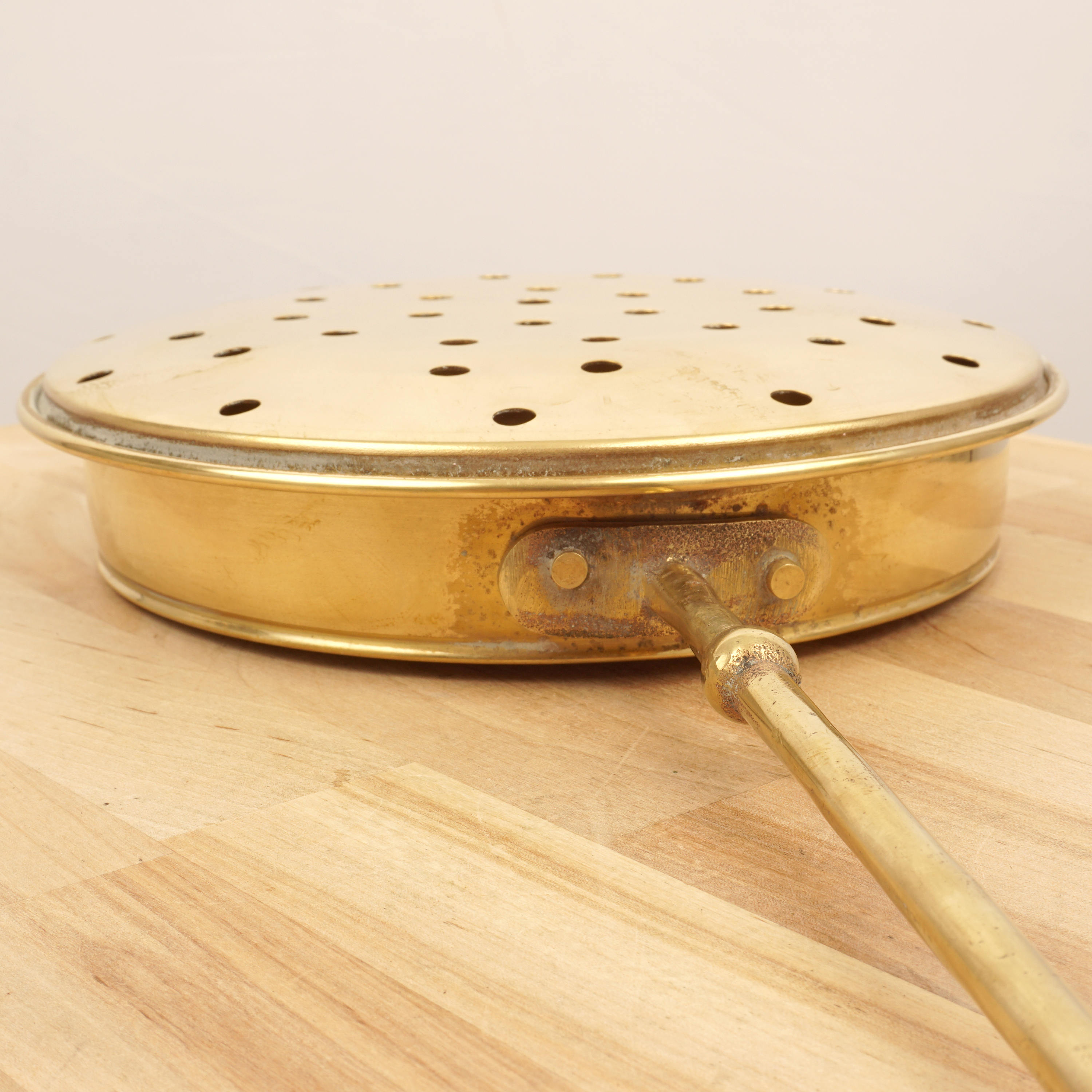 Bed Warmer Warming Pan Vintage Solid Brass accessory Etsy