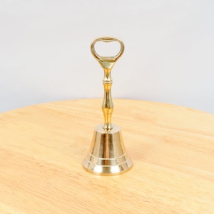 Bell and bottle opener  - 2 in 1 || Vintage solid brass