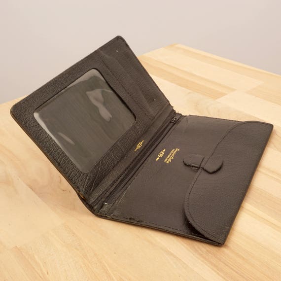 Black genuine real leather wallet || Genuine Leat… - image 9