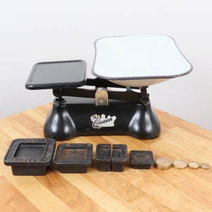 WEYLUX Scales With 6 Brass Weights || WEYLUX The Queen || Black scales