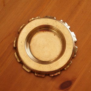 Brass Ashtray / Vintage Container