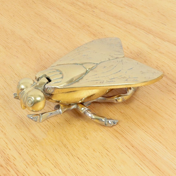 Box Fly / Insect Trinket Box Decorative Jewellery Box Can Be Used as an  Ashtray 